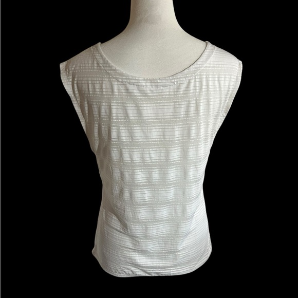 Athleta White Sleeveless Tank Top - Picture 3 of 7